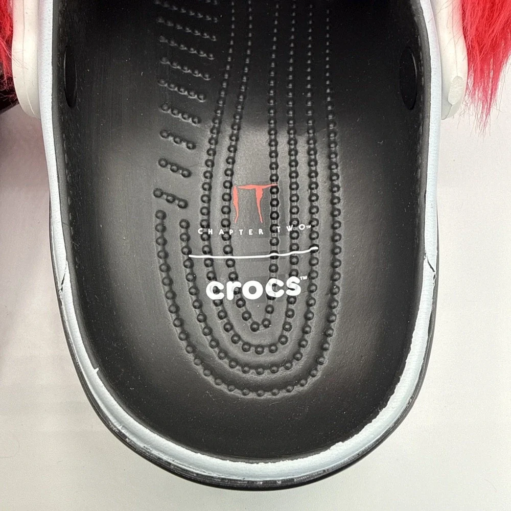Crocs IT Chapter 2 Pennywise Face Classic Clogs Adult Men's Size 10 New With Box